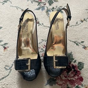 Black Michael Kors pumps